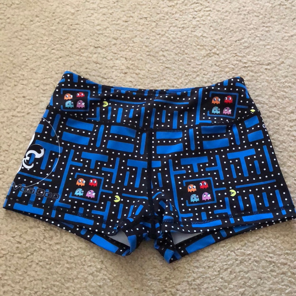 Barbell Voodoo Pac Man Booty Short size Small